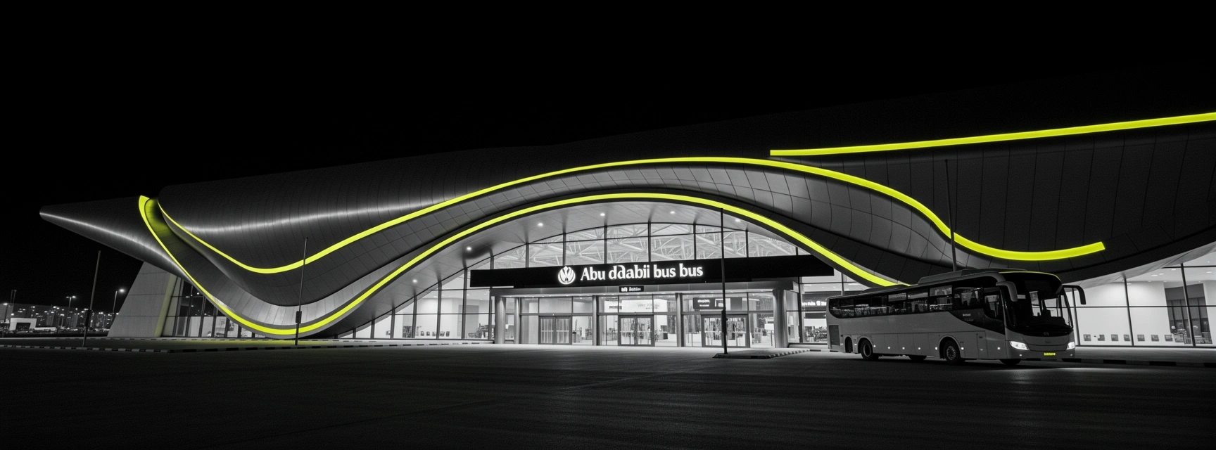 Abu Dhabi Transit Hub Architecture