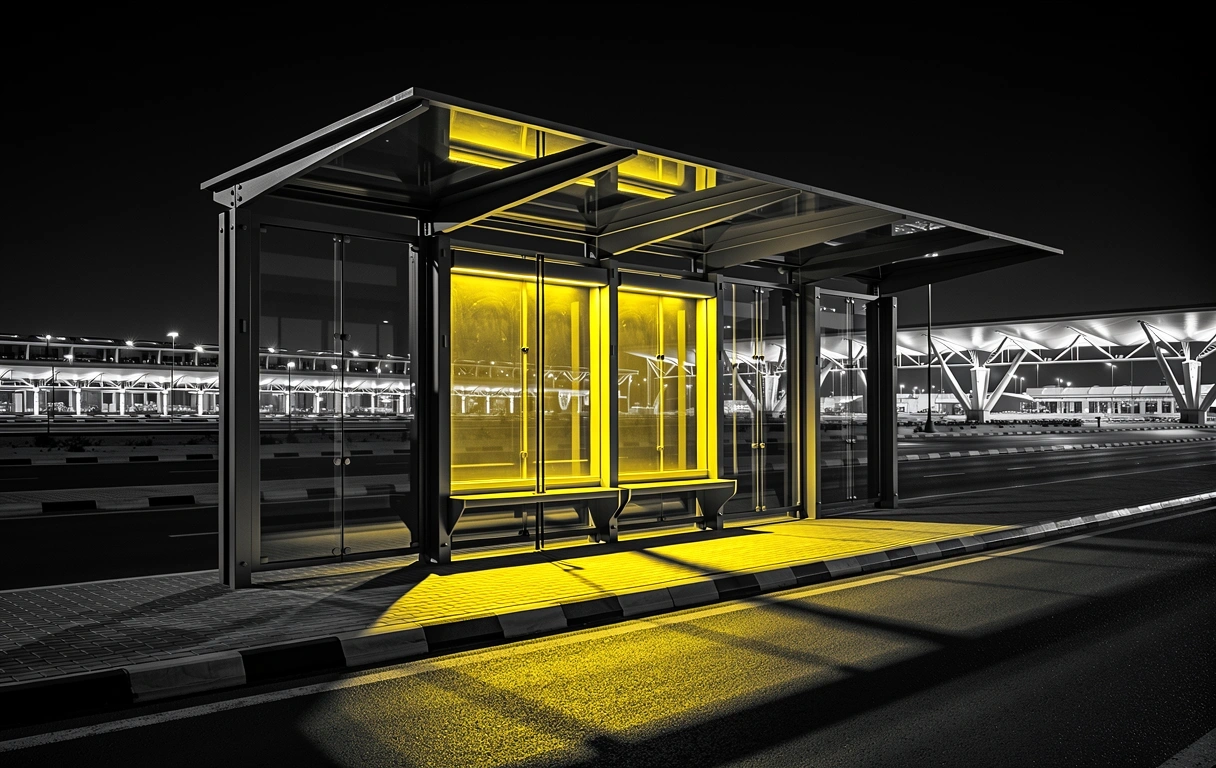 Abu Dhabi Bus Shelter