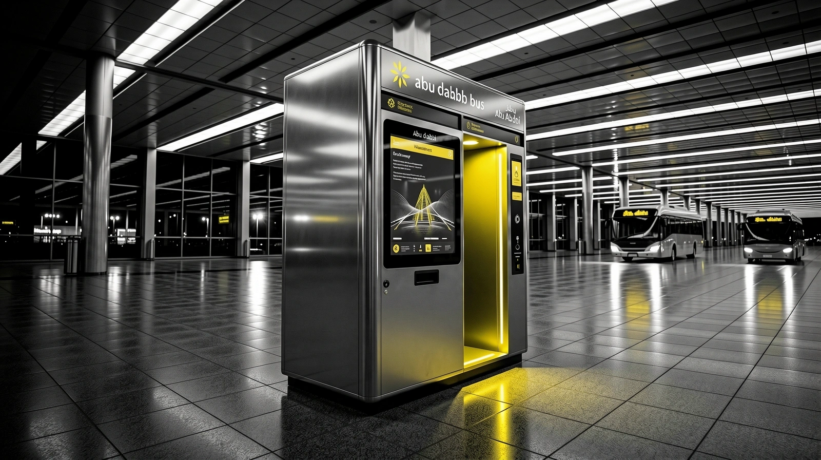 Abu Dhabi Transit Hub Architecture